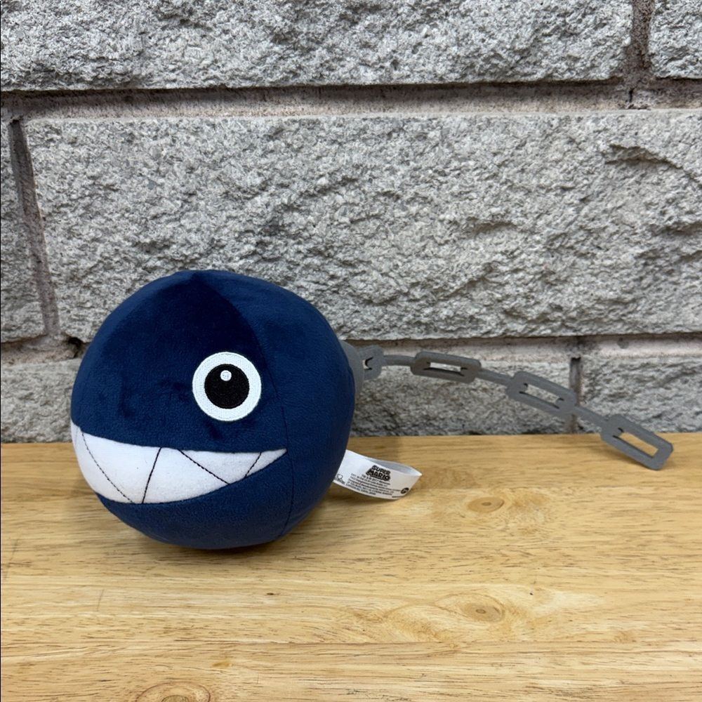 Nintendo Super Mario 2017 Bomb-omb Chain Chomp Plush Toy Small